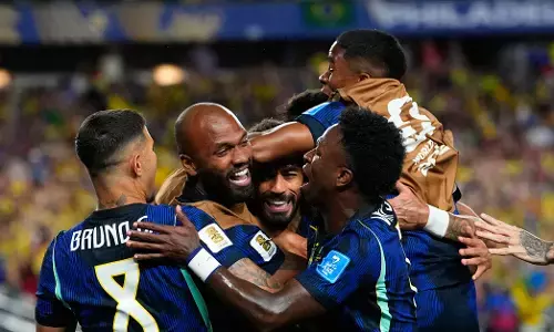 Matheus Cunha scores 2 goals as Brazil eliminates Haiti from World Cup with 3-0 win