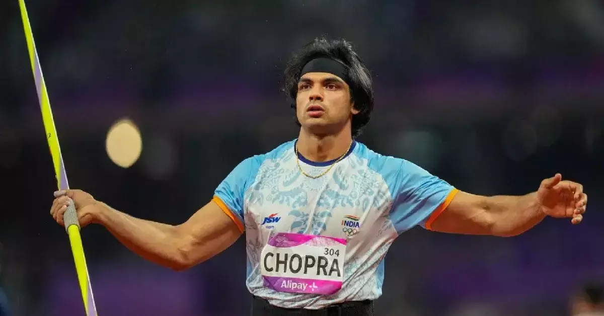 Neeraj Chopra honoured with Best Male Athlete award by AFI