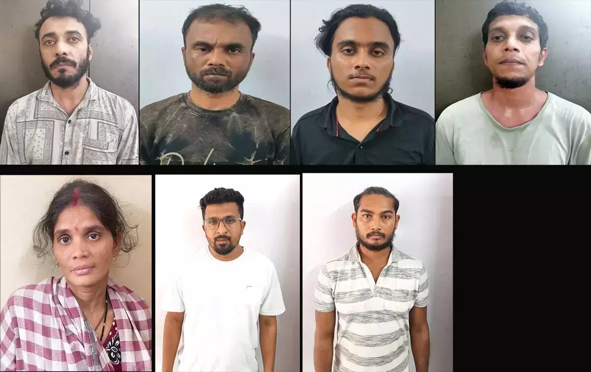 Seven arrested in raid on homestay in Malpe; MDMA and ganja seized