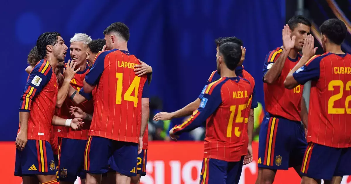 Spain star Lamine Yamal scores 10 minutes into his first World Cup start and gives Spain lift off