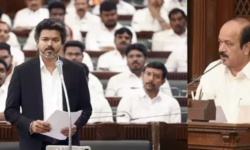 In TN Assembly, CM Vijay enacts Stalins viral hand gesture, slams DMK