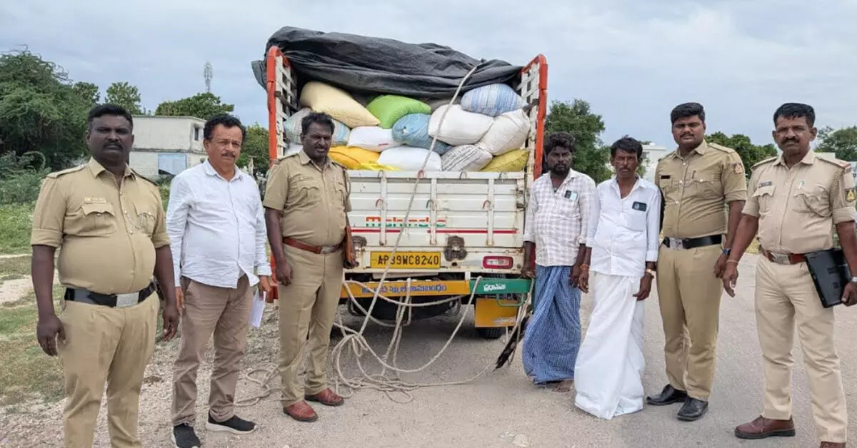 30 quintals of illegally transported rat...